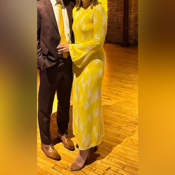 Dodo Bar Or yellow fitted dress - Picture 5 of 5